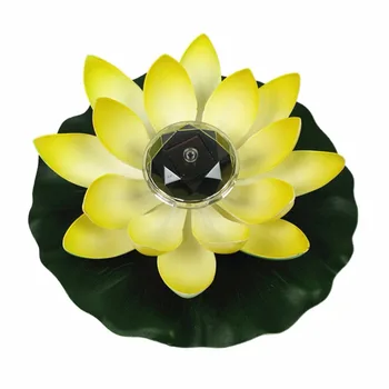Solárne Lotus Svetlá LED Pre Lotus Bazén Krajiny Dekoratívne Svetlo Light Gradient Romantický Čínsky Štýl, Záhrada Dodávky
