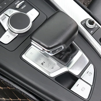 Auto Styling - A4L/Q5L Radenie Panel Pokrýva Výbava Konzoly, Multimediálne ručnej brzdy Tlačidlá Interiéru Nálepky