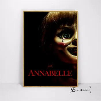 Annabelle Horor Film umelecké Diela Plagáty a Tlačí na Steny umelecké Dekoratívne Obrázok Plátno, Maľovanie Na Obývacia Izba Domova Unframe