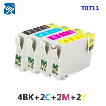 10 x kompatibilné atramentové kazety pre EPSON D78 D92 DX4000 S20 SX100/SX105/SX110/SX200/SX205/SX210/SX400/SX405 T0711 t0891 891