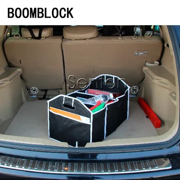 BOOMBLOCK Auto Styling batožinového priestoru Skladovanie Skladacia Taška Pre Škoda Octavia A5 A7 2 Lexus Bmw F30 X5 E53 F10 E34 Lada Granta Príslušenstvo