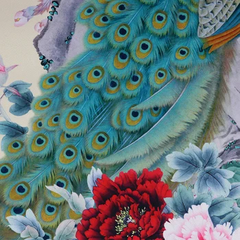 Tangfoo Hodváb Prejdite Kreatívne Maľovanie Na Stenu Obrázok Svetlú Budúcnosť Office Toalety Čínske Maľby Osobnosti Domáce Dekorácie