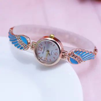 CHAOYADA Značky Gold Módne Bežné Hodinky Krídla náramkové hodinky Quartz Ženy Šaty Hodinky Ženy Módne Luxusné Hodinky Hodiny