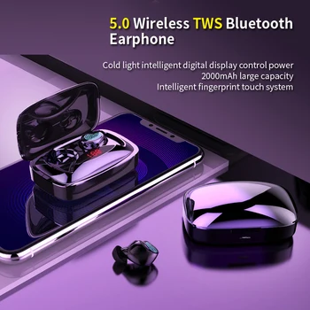 TWS Bezdrôtové Bluetooth Slúchadlá Športové Headset Touch Ovládania Inteligentnej Redukcie Šumu Slúchadlá Pre Xiao Huawei S Mic