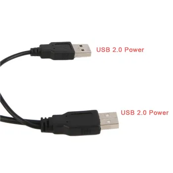 Nový USB 2.0 / SATA 22Pin Kábel pre 2.5 palcový HDD Pevný Disk ssd (Solid State Drive UY8