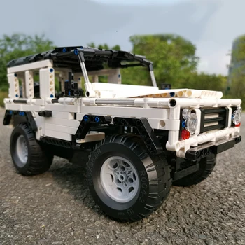 2019 Technic Radu 2.4 G Diaľkové RC Auto Moc Stavebné Bloky Obranca SUV Model Tehly DIY Off-Road Truck Hračky Pre Deti,