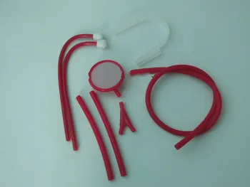 5 ks Jednorazových Predstierať, že Hrať Lekára Plastové Hračky Simulácia Medicíny Lekárskej Kit Deti Baby Detí Obľúbené Hračky Stetoskop