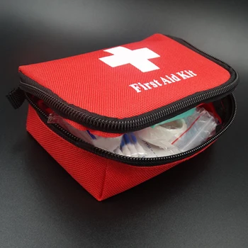 11-Dielny Mini Auto Prenosné Lekárničky Na Poskytnutie Prvej Pomoci Vonkajšie Núdzové Camping Survival Kit Domácnosti Medicíny Auta