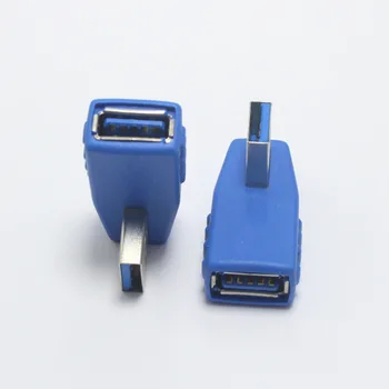 1pcs USB 3.0 Typ A Samec Konektor na AF zásuvkový konektor DC Napájací Konektor Jack Vysoká Rýchlosť Správny Typ Konektor pre Adaptér