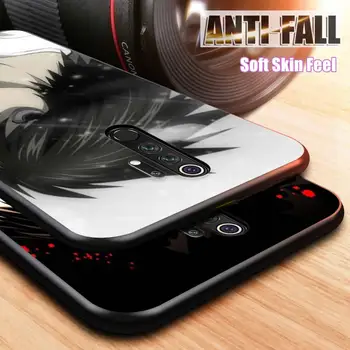 Pre Xiao Redmi Poznámka 9 9S Max Telefón Prípade Anime Death Note Späť Na Redmi Poznámka 8T 8 7 6 5 Pro 5A 4X Čierny Kryt Telefónu