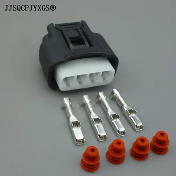 JJSQCPJYXGS 4 Pin spôsob, ako pre Toyota Zapaľovacie Cievky Nepremokavé Elektrického Konektora Zapojte Nastaviť 90980-11885