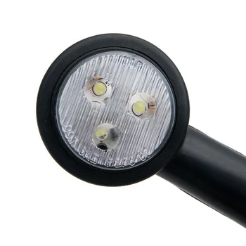 Nové 2ks 12V LED prípojné Vozidlo, Bočné Obrysové Svetlá Osnovy Stonka Lampa 20 CM