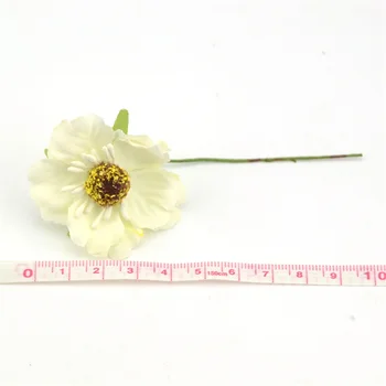 300pcs 4cm Mini Hodváb Umelé Maku Kvet Kytice Pre Svadobné Dekorácie Diy Scrapbooking Ručné Garland Plavidlá Falošné Kvet