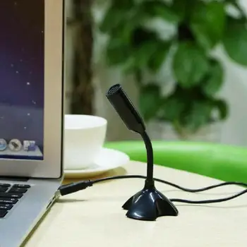 Univerzálny Stojan USB Mini Desktop Mikrofón, PC Desktop, Notebook Ziskové Mikrofón Vhodný Pre Živé Vysielanie Stretnutie Siete Vyučovania