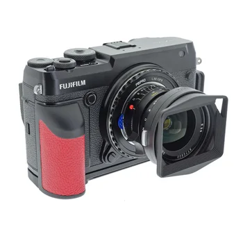 PEIPRO Leica M Objektív LM-GFX Adaptér Leica M, Objektív Fujifilm G-Mount Kamery Pro bajonet Adaptér Fujifilm GFX50R GFX50R
