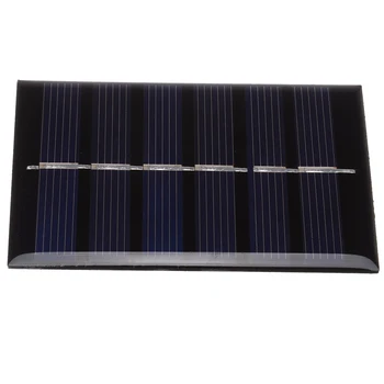 1pcs Mayitr Prenosný Solárny Panel 4V 0,6 W Poly Modul DIY Bunky Nabíjačku Solárny Panel, 80*55mm