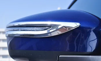 ABS chrome auto príslušenstvo spätné bočné zrkadlo pokrytie spp výbava Pre Nissan Leaf ZE1 2017 2018