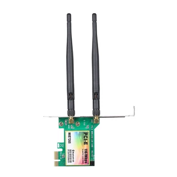 Karty WiFi, AC 1200Mbps BT4.0 Bezdrôtového Sieťového Adaptéra PCIe Karty 5.8 GHz/2.4 GHz Dual Band PCI-E Sieťová Karta