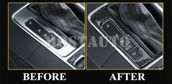 Pre Audi A3, S3 (Carbon Fiber Konzoly Gear Box na Displej Obrazovky Kryt-2019 1pcs Auto Doplnky Interiéru Auta Dekor