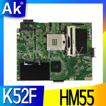 Akemy K52F základná doska Pre Asus K52F X52F A52F notebook doske HM55 testované prácu pôvodnej doske