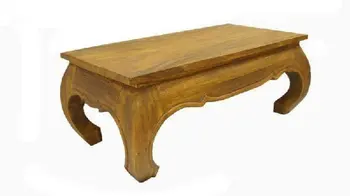 Konferenčný stolík vyrobený z dreva, H = 41 cm