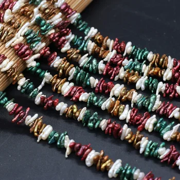Prírodné Sladkovodné Perly Nepravidelný Farba Barokový Voľné Korálky Pre Šperky, Takže DIY Náramok Anklet Náušnice, Náhrdelník Príslušenstvo