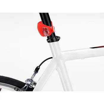 Silikónové Nepremokavé Cyklistické Bicykli jazda na Bicykli Hlavy Vpredu Zadné LED Flash Light Lampy Svetlometov