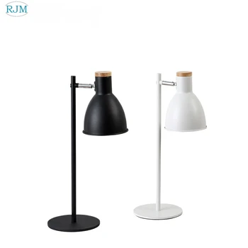Nordic Jednoduché, Moderné, Kreatívne Stolové Lampy Osobnosti Módy Železa Stolná Lampa na Stôl, Spálňa Posteli Obývacia Izba Osvetlenie Interiéru
