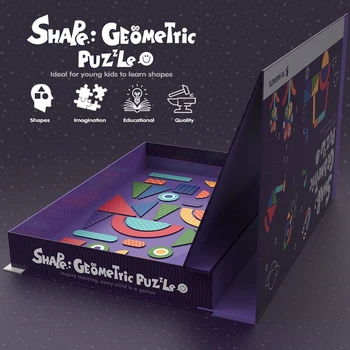 Puzzle Pre Deti Montessori Skladačky Puzzle Hry, Vzdelávacie Hračky Pre Deti 2-4 Rokov, Magnetické Puzzle, Hračky Pre Deti Darček Hra