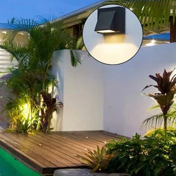 3W Moderný Minimalistický Tvorivé Nepremokavé Vonkajšie Nástenné Svietidlo LED Outdoor Záhrada, Svetla, Dvere, Svetla, Balkón Balkón Záhradné Svetlo Teplé