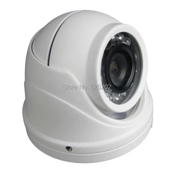 Malé Bezpečnostné CCTV Dome Kamera IR LED pre Taxi a Auto