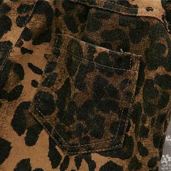 Bežné Dievča Šaty Nové Jarné Karikatúra Holka Šaty Vzorom Leopard Deti Oblečenie S Dlhým Rukávom Princezná Šaty Jeseň Strany Vestidos