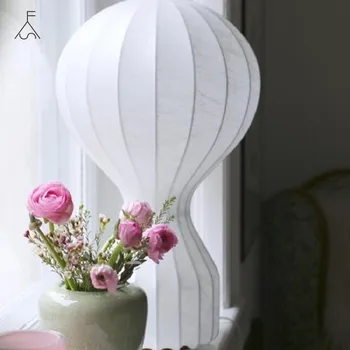 Taliansky Dizajn Flos Gatto Stolové Lampy, Obývacia Izba Dekoratívne Atmosféru Iron Art Hodváb Stôl Osvetlenie Interiéru Spálne Posteli Kaviareň