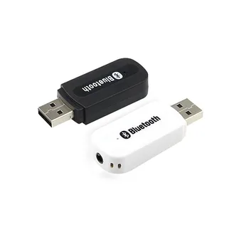 Bluetooth 4.0, Hudba Audio Stereo Prijímač 3,5 mm A2DP Adaptéra USB Bezdrôtovej pre Android/IOS Telefón QJY99