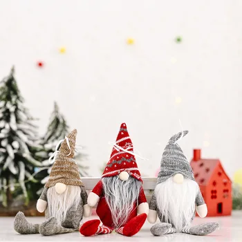 Vianočné Trpaslíci Elf Bábika Šťastné A Veselé Vianoce, Výzdoba Pre Home 2020 Tabuľka Vianočné Ozdoby Natal Navidad Darček Šťastný Nový Rok 2021