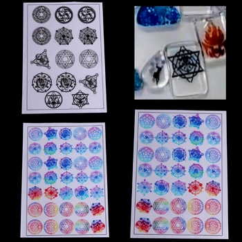 Magic Transparentného Materiálu, Epoxidové Formy Robiť Šperky Zistenia Náplň Pre DIY X5QD