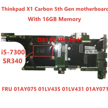 Lenovo Thinkpad X1 Carbon 5. Gen I5-7300U Notebook doske RMA 16 G FRU 01AY075 01LV435 01LV431 01AY071