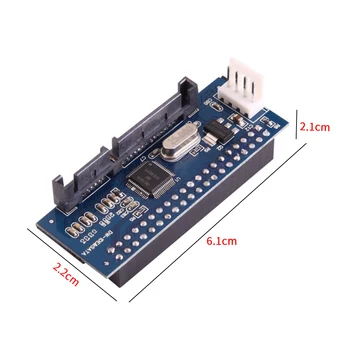 40 Pin Kovové Údaje Prenosný Pevný Disk Adaptér Muž Žena Stabilné IDE Na Serial SATA Konvertor HDD Konektor základnej Dosky Paralelný