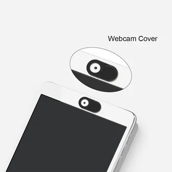 1/3/6 Ks! Webcam Univerzálny Kryt pre iPhone, iPad Počítač Kovového Materiálu Anti-Spy Telefón ochrany Osobných údajov Nálepky Posuvný Kryt Kamery