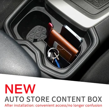 Auto Držiak Úložný Box pre Toyota RAV4 2019 2020 XA50 RAV 4 50 Príslušenstvo Pohár Mat Kartu Telefónu Úložný Box