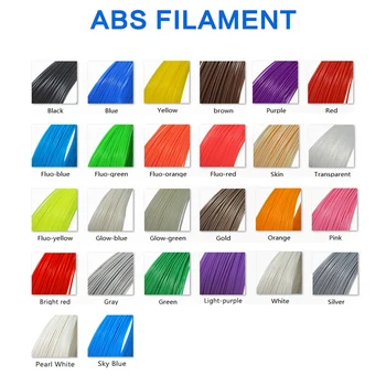 Horúce 3D Pero Špeciálne ABS Vlákna CHKO 1.75 mm Vlákna 3D Tlačiarne ABS 3D Pero CHKO Plastové 20 Farieb, ABS 1.75 Bez Znečistenia