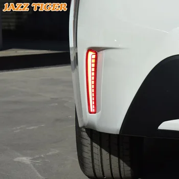 3-v-1 Funkcie Auto LED Zadné Hmlové Svietidlo Brzdové Svetlo Dynamické Zase Signál Nárazníka Dekorácie, Lampy, Toyota Corolla NÁS 2019 2020