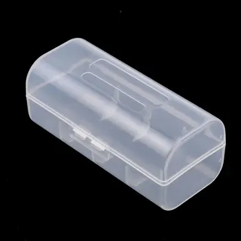 Kebidumei 5 ks Plastových Prípade Držiteľ Transparentné, Jasné, Úložný Box na Batérie prípade