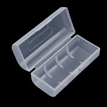 Kebidumei 5 ks Plastových Prípade Držiteľ Transparentné, Jasné, Úložný Box na Batérie prípade