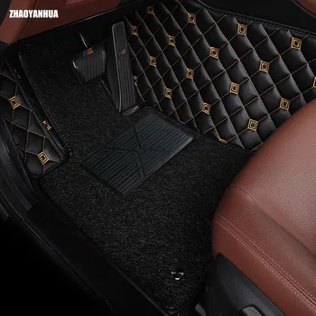 Špeciálne vyrobené auto podlahové rohože pre Hyundai Verna Prízvuk Solaris Tucson ix35, Santa Fe auto styling vložky