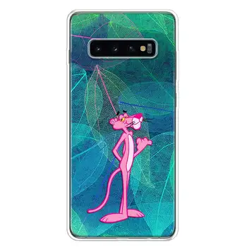 Pink Panther Krytu Telefón puzdro Pre Samsung Galaxy A51 A71 A50 A10 A20E A30 A40 A70 M30S A01 A21 A6 A7 A8 A9 Plus + Coque