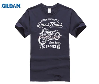 Nové 2020 Lete pánske Tričko Fashion Vtipné O Neck T Shirt Mens Biker T-Shirt Motocykel vlastný Tees