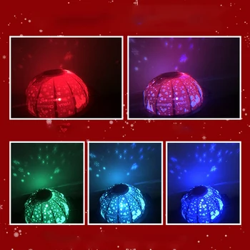 DIY Vianočné embly Snowflake Projektor Nočné Svetlo Hračky Deti Umeleckých Remesiel S Music Box pre Deti Darček k Narodeninám