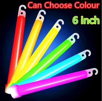 100ks multicolor mení pomaly led pena stick pre strany žiary stick triasť až robiť živú atmosféru ping