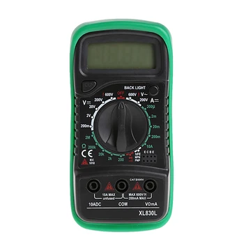 Teplota meradla, Prenosné LCD Digitálny Multimeter Tester XL830L Bez Batérie - L057 New horúce